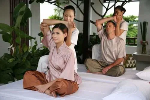 Couple massage